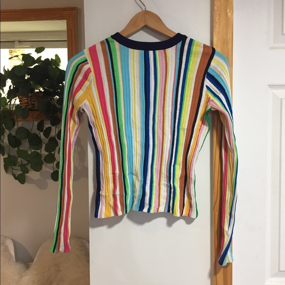 $365 milly striped ribbed top - Picture 3 of 6